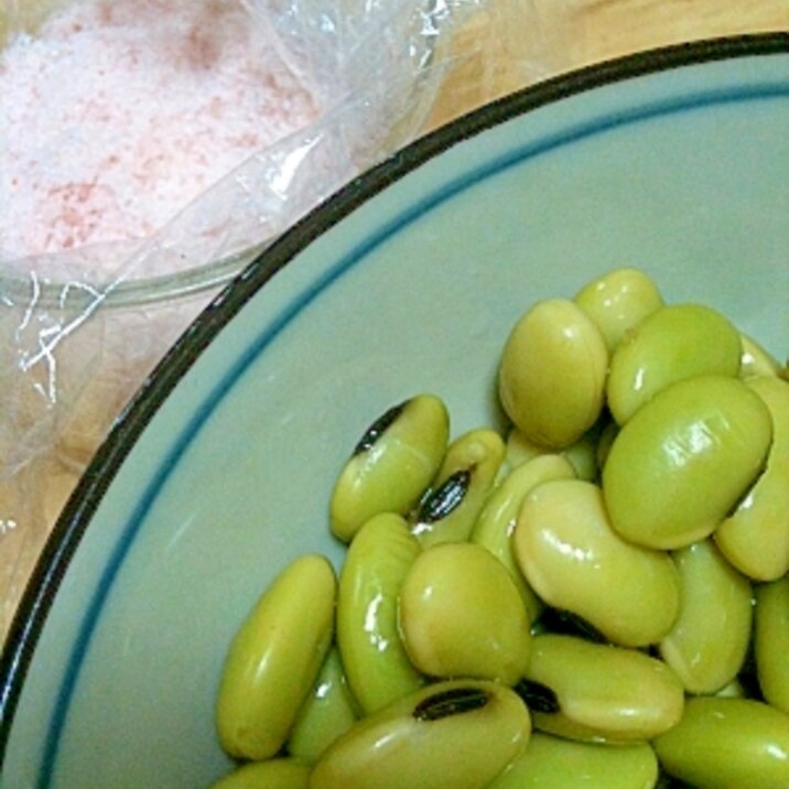 青大豆のおいしさを食べる！シンプルでおいしい塩味♪